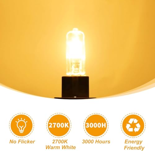 Halogen Leuchtmittel G9 (12 StüCke) Halogen G9 40w 230v, 560LM 2700K Warmweiß Dimmbar Kein Flackern Halogenlampen Stiftsockellampe Für Backofenlampe 300°C Mikrowellen Herd,Deckenleuchten,Wandlampe