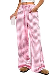 Pink White Plaid