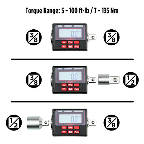 Chave de torque digital, K552, 5-100 ft·lbs