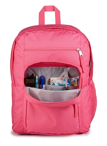 JanSport Mochila para laptop – bolsa para computador com 2 compartimentos, alças ergonômicas, capa p