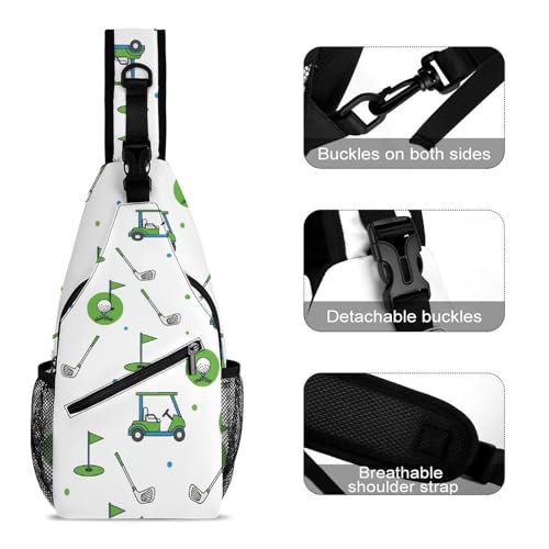 Morrales Pequeño Sling Backpack Ajustable Ligero para Unisex miniatura 3