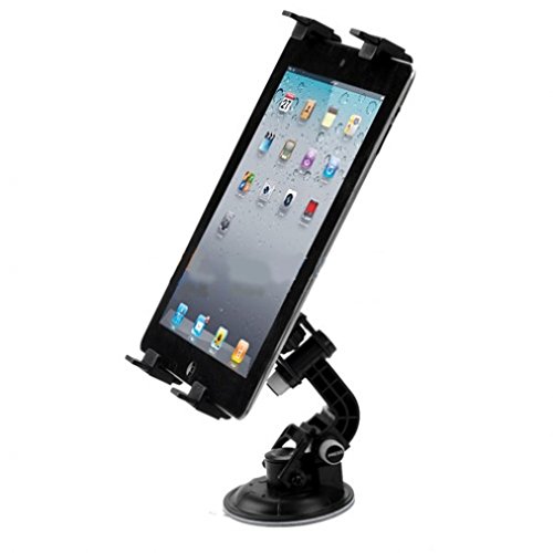 360 Degree Rotatable Windshield Car Mount Window Tablet Holder For Ipad Air, Air 2 - Ipad Mini 2, 3, 4, Retina Display - Ipad 2, 3, 4 - Ipod Touch, Nano #TOP6