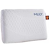MLILY Kissen Air Memory Nackenkissen Kopfkissen Memory-Schaum Nackenstützkissen, 60×40×12cm Orthopädisches Kissen mit waschbarem Bezug