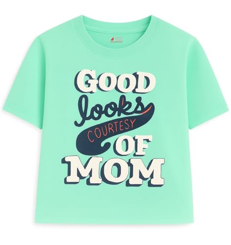 Image of Lush Plush Boys High GSM Cotton Half Sleeve Printed Cotton T-Shirt