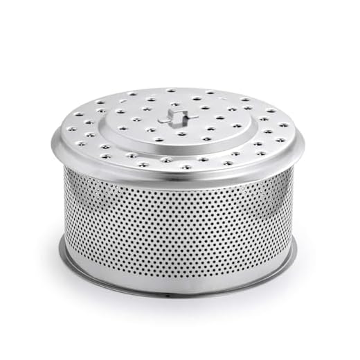 LotusGrill XL contenitore di ricambio per carbone in acciaio inossidabile XL! Sviluppato appositamente per il barbecue a carbonella / grill da tavolo a bassa emissione di fumo