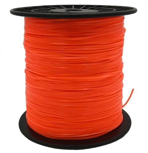 KAKO 130 Trimmer Line, 0.130 Weed Wacker Eater String, Weed Eater String.130 Commercial Grade Square Nylon 130 String Trimmer Line Replacement for String Trimmer Weed Trimmers .130'-428ft-3lb-Spool
