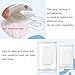 UtySty 5 Pack Baby Wipes Flip Lid Reusable Adhesive Sticky Dispenser Cover Non-Drying Cap for Child Water Wipe Packs Bag Package Portable Pouch Travel Wet Tissues Paper Towel Holder Countainer