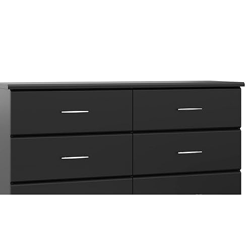 Amazon.com : Storkcraft Brookside 6-Drawer Dresser (Black
