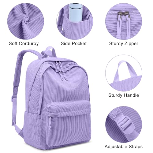 Image of ZUBOND Girls Backpack, Lightweight School Bookbag for Teens, College Students Women & Men, Cute Large Laptop Backpack Fits 15.6 Inch Notebook