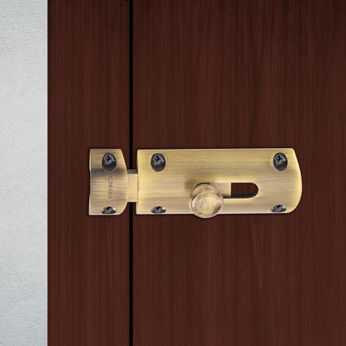 Image of Brass Long Latch-Bathroom Latch 3Inch PVD Coated