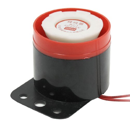 Aexit AC 220V Industrial Continuous Sound Electronic Alarm Buzzer 100dB BJ-1 (d9e8e4de931c609a816b37f29c7a5951)