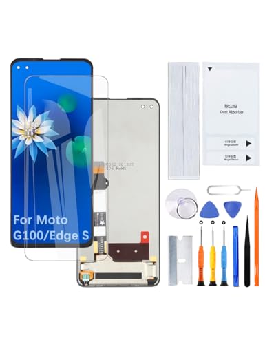 H&LYCYJ Pantalla LCD para Moto G100/Edge S XT2125 XT2125-4 LCD Montaje con kit