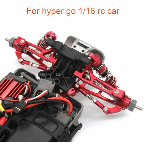 Fyfracing for Hyper GO RC Car Parts H16BM H14BM Steering Linkage 16431 Pull Rod Linkages Arm Tie Rod, RC Vehicle Accessories for Jetwood DEERC MJX Hyper Go 1/14 1/16 H16PL JC14EP HP141 HP141S Rc Car