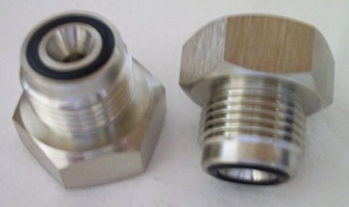 High Tech Diving Blindstopfen für Druckluft G5/8" mit O-Ring Druckstabil 200bar Cover