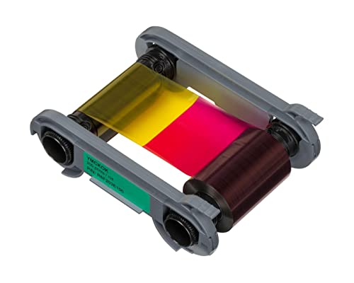Evolis YMCKOK Colour Primacy 2 Panel Tape Cartridge, grey