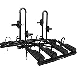 Hollywood Racks Destination 4 Hitch Bike Rack, Lightweight, Black - Platform Style...