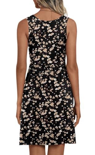 Image of CATHY 2026 Womens Casual Dress Summer Sleeveless Dresses V Neck Wrap Sexy Sundress with Pockets S-2XL
