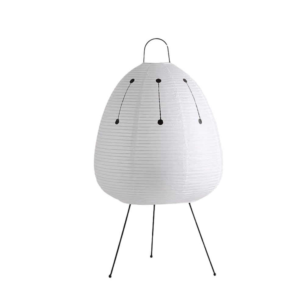Lampe en papier de riz japonaise pour apaiser les yeux dans la chambre