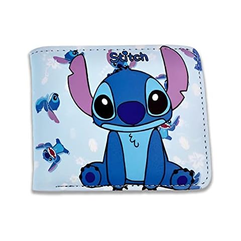 BJPERFMS Stitch Carteras Lilo y Stitch Billeteras Cover