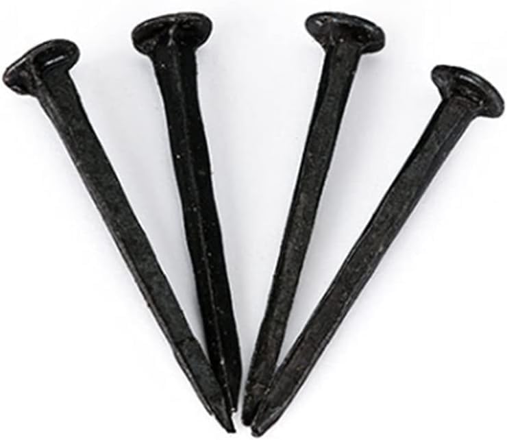 Clavos surtidos para madera, clavos pequeños de hierro negro de 13 mm, paquete de aproximadamente 100 gramos miniatura 7