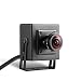 Produktbild Revotech® - POE Fisheye HD 1920 x 1080P 2.0MP Innenraum IP Kamera Mini Typ Sicherheit Metall Kamera ONVIF P2P CCTV Kamera (I706-3-P Schwarz)