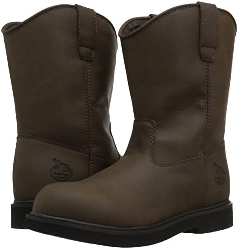Georgia Boot Unisex-Kid's G100 Mid Calf Boot, Brown, 5.5 M US Big Kid | Image 6