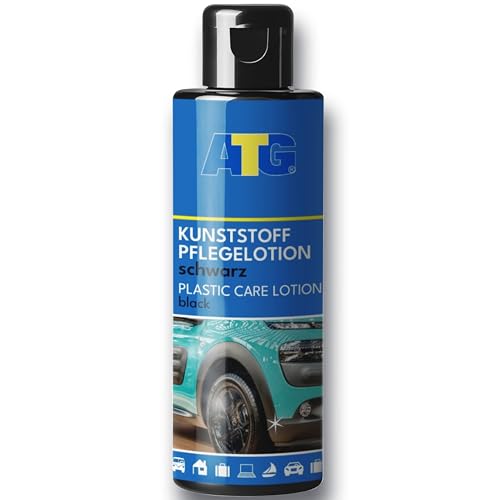 ATG® Soin des plastiques pour voiture intérieur & extérieur - Nettoyant pour cockpit en plastique pour voiture - Entretien en caoutchouc pour voiture - Nettoyant en plastique pour voiture - Nettoyant