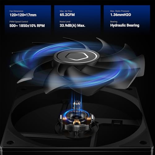 IS-77-XT Black ID-COOLING Ventirad CPU Low Profile PC Fixe Noir - 7