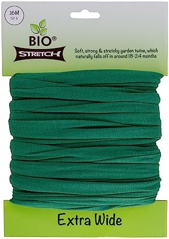 Biostretch Soft Green Garden Plant Ties - Environmentally Friendly ...