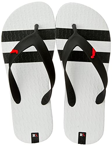 Chinelo Reserva Casual Masculino, Branco/Preto, 39/40