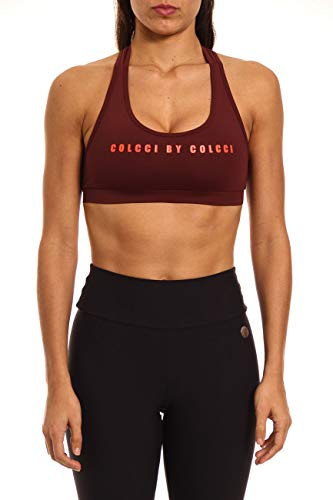 Top com Recorte nas Costas, Colcci Fitness, Feminino, Vermelho, M
