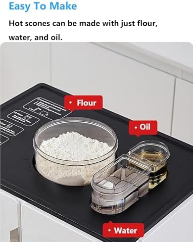 1800W Fully Automatic Pancake Machine for Home & Commercial Use, Touch Screen Control, Efficient, User-Friendly Design for Perfect Pancakes Every Time