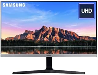 Samsung U28R550UQR - UR55 Series - LED monitor - 28" (28" viewable) - 3840 x 2160 4K @ 60 Hz - IPS - 300 cd/m² - 1000:1 - HDR10-4 ms - 2xHDMI, DisplayPort - dark grey/blue