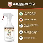 250 ml Kokos Fellpflege Hund & Katze. Entfilzungsspray, Welpen, Fell. Zubehör, Hundeparfüm, Accessoires, Katzenpflege, Hundebedarf – Bild 2