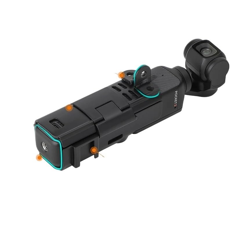 Für 2in1 Mountainbike Fahrrad Clip Lenker Halter Halterung Rahmen für DJI für Osmo Tasche 3 Gimbal Kamera