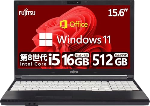 yςݕiz yCPU:8Core-i5 & eL[ & eʃ16GBzxm m[gPC FMVV[Y/15.6^/8 i5-8250U/Win11 Pro/Office/WIFI/HDMI/DVD/SSD:512G