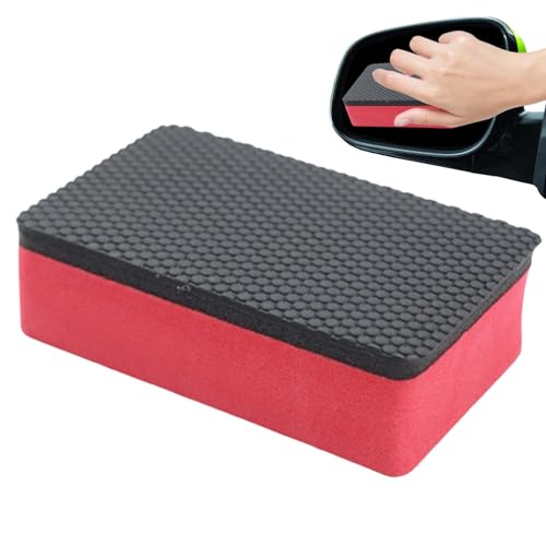 tongfeng Esponja de preparación de pintura, almohadilla de limpieza de barra de arcilla para pintura de coche, herramienta de limpieza, removedor de suciedad, segura en superficies pintadas, elimina
