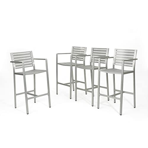 Christopher Knight Home Tammy Coral Outdoor Silver