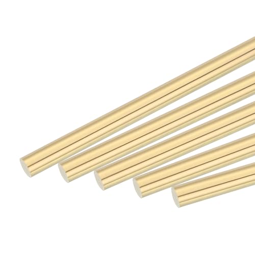 Tiges en laiton massif de 4,5 mm pour maquettes haut de gamme et artisanat