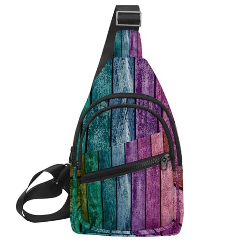 Sac à bandoulière coloré en bois d'exception pour femme active