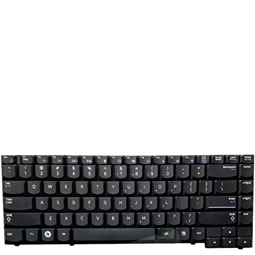 Clavier de rechange pour Samsung NP410B2B avec touches noires version États-Unis