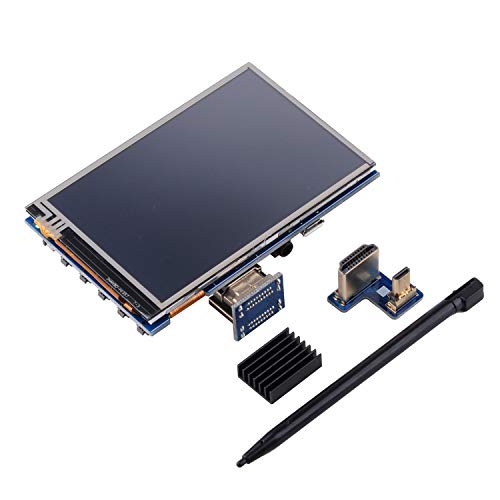 DIYmalls 3.5 inch HDMI LCD Display Resistive Touch Screen IPS 480x320 for Raspberry Pi 4/3 B/2B/B +