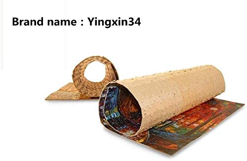 Yingxin34 98 Piece Puzzle - Puzzles for Adults - Puzzles for Kids Wooden Jigsaw Puzzles Games Box and Cross Puzzles 98 Pieces for Adults Kids-20x29cm(7.87x11.41inch)