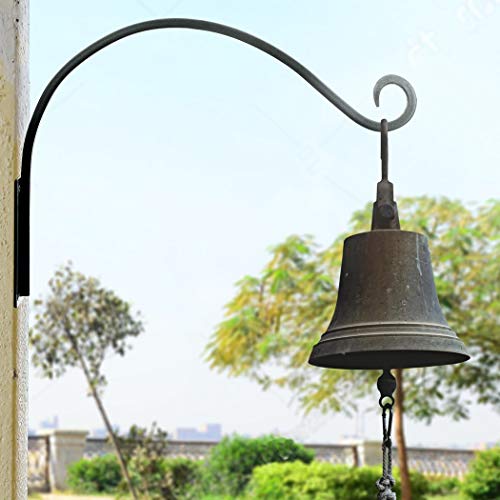 Lifyzoon Heavy Duty Plant Hanger Bracket (16"/Black) Outdoor Hand-Forged Hanging Plant Bracket Durable And Stable Bird Feeder Hanger #TOP3