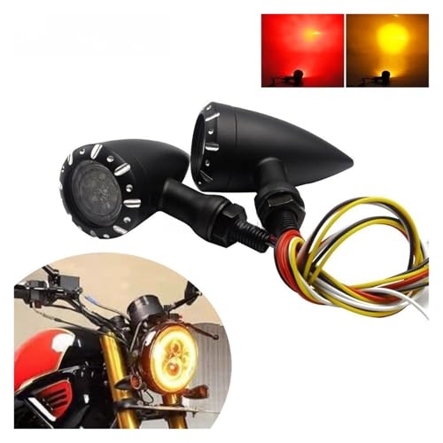 Clignotant LED universel pour moto chopper et cafe racer 12V - 2