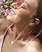 Gold Hoop Earrings Rose Gold Thin Hoop Earrings Big Wire Silver Hoop Earrings Stainless Steel Simple Hoops 3 Pairs Circle Earrings Set for Women- 65mm