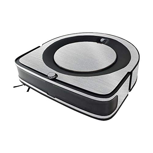 Image of MIGHTY SKINS MightySkins Glossy Glitter Skin Compatible with iRobot Roomba s9 Vacuum - Cold Steel | Protective High-Gloss Glitter Finish | Easy to Apply and Change Styles | Made in The USA