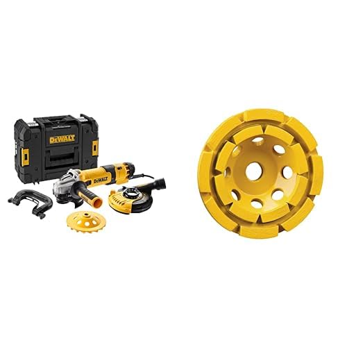 Meuleuse d'angle DeWalt 125mm béton outil de meulage et plateau de surfaçage pierre M14