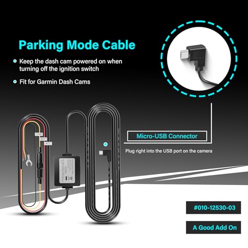 garmin dash cam cable 