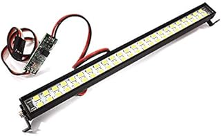Integy RC Model C29948 White LED Light Bar 148mm On/Off/Flash w/ 3 Modes for Traxxas, Axial & Tamiya RC